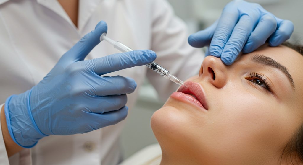 دکتر فریبا تزریق فیلر لب نچرال و طبیعی در تهران گیشا