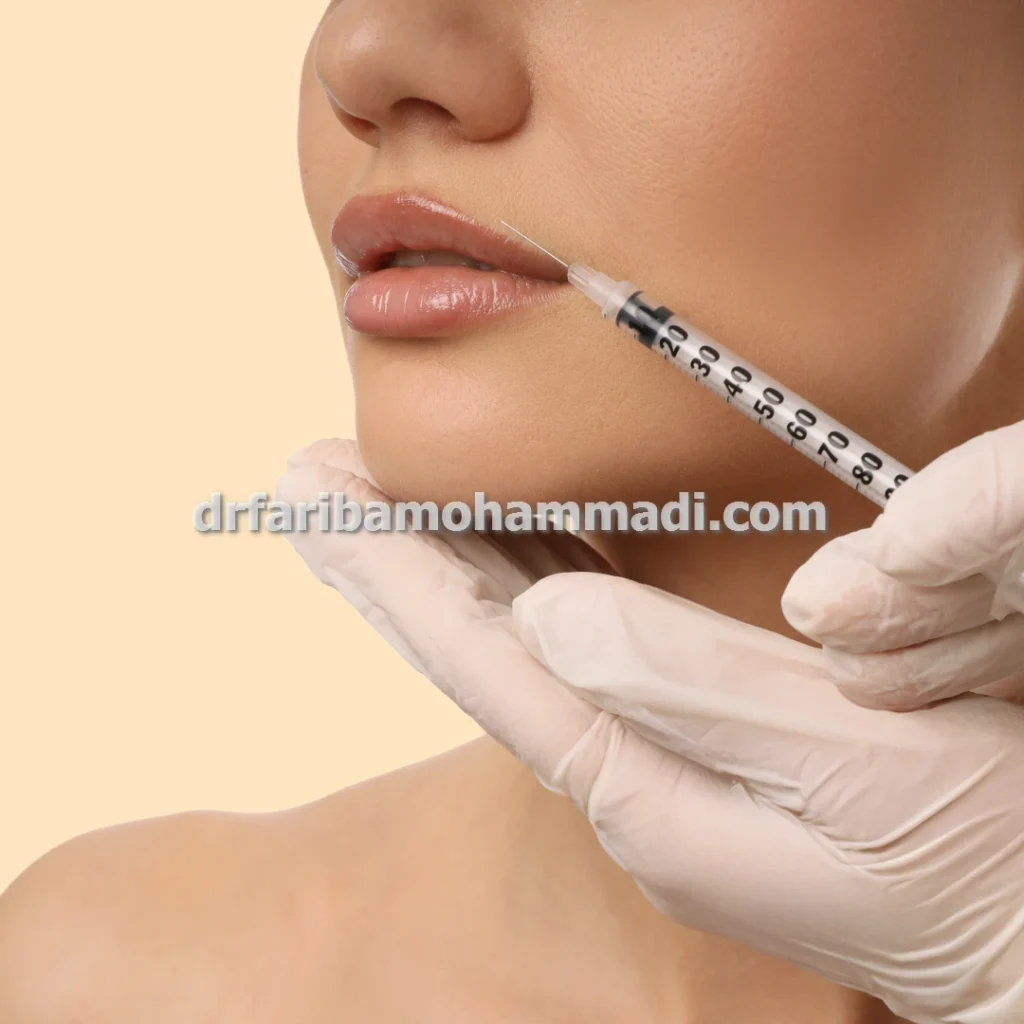 تزریق فیلر لب نچرال و طبیعی در کلینیک زیبایی مجهز تهران