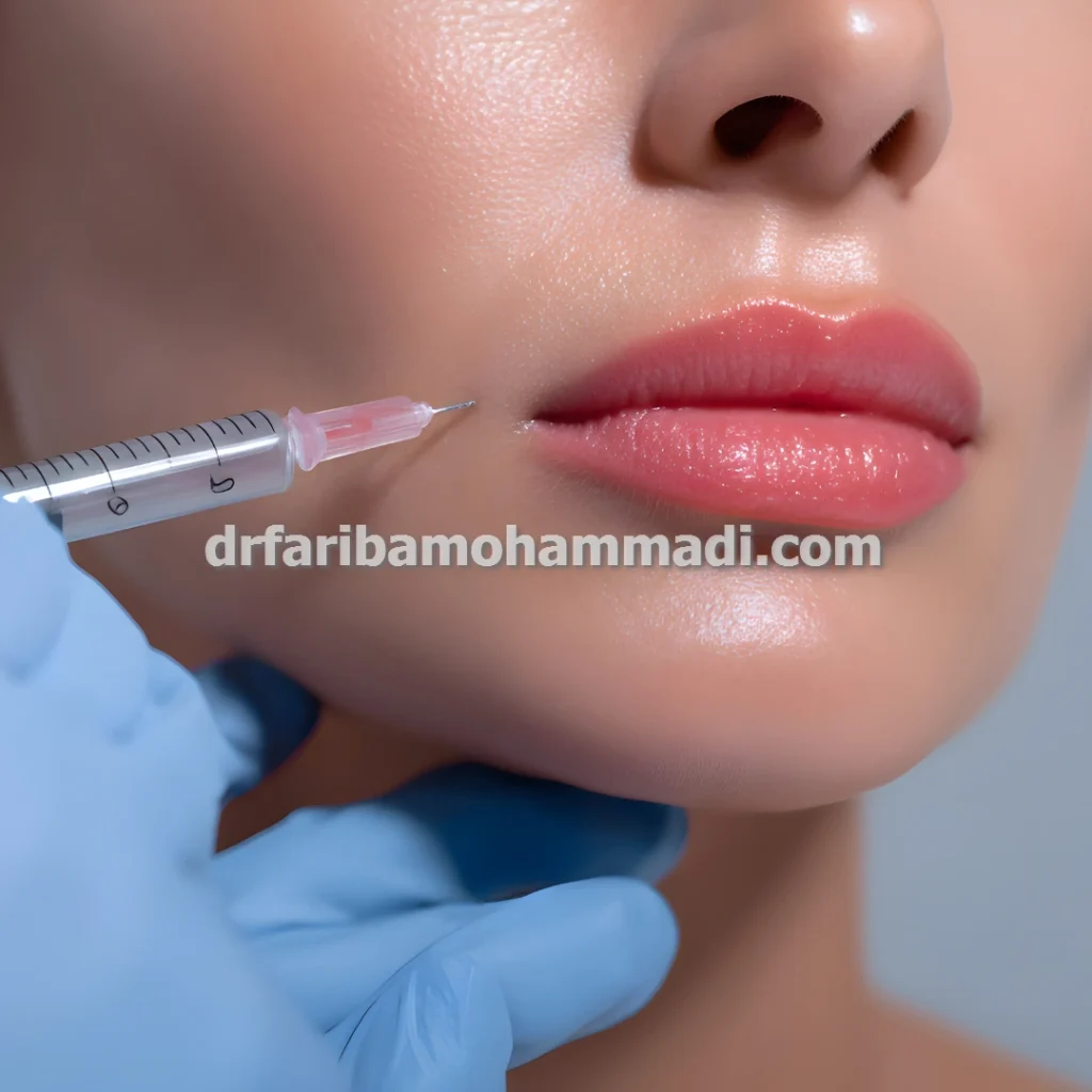 تزریق فیلر لب نچرال و طبیعی همراه با مشاوره تخصصی در تهران